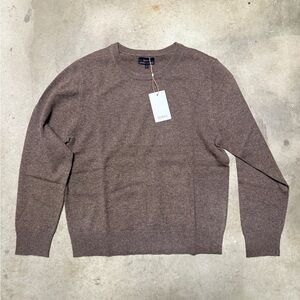 Mongolian Cashmere crewneck sweater